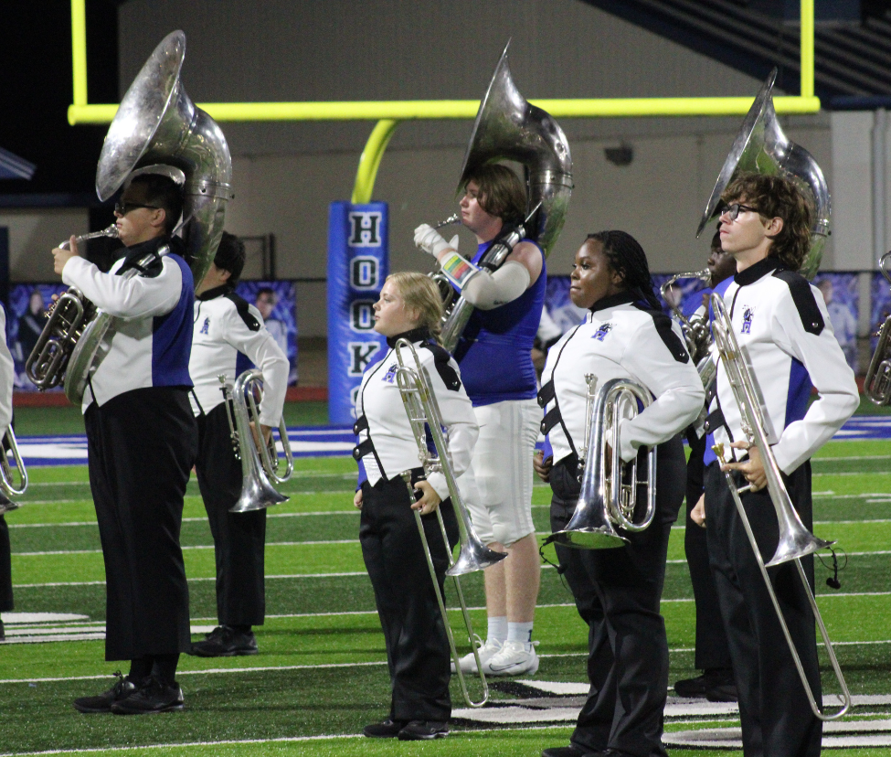 Marching Band Gears Up for Homecoming, Football Game, and Contest